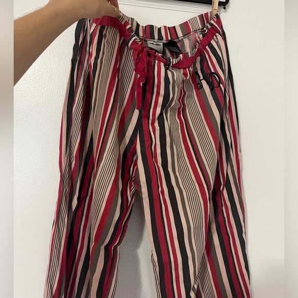 Harley Davidson pajama pant stripped vintage in perfect condition size large - Picture 1 of 6
